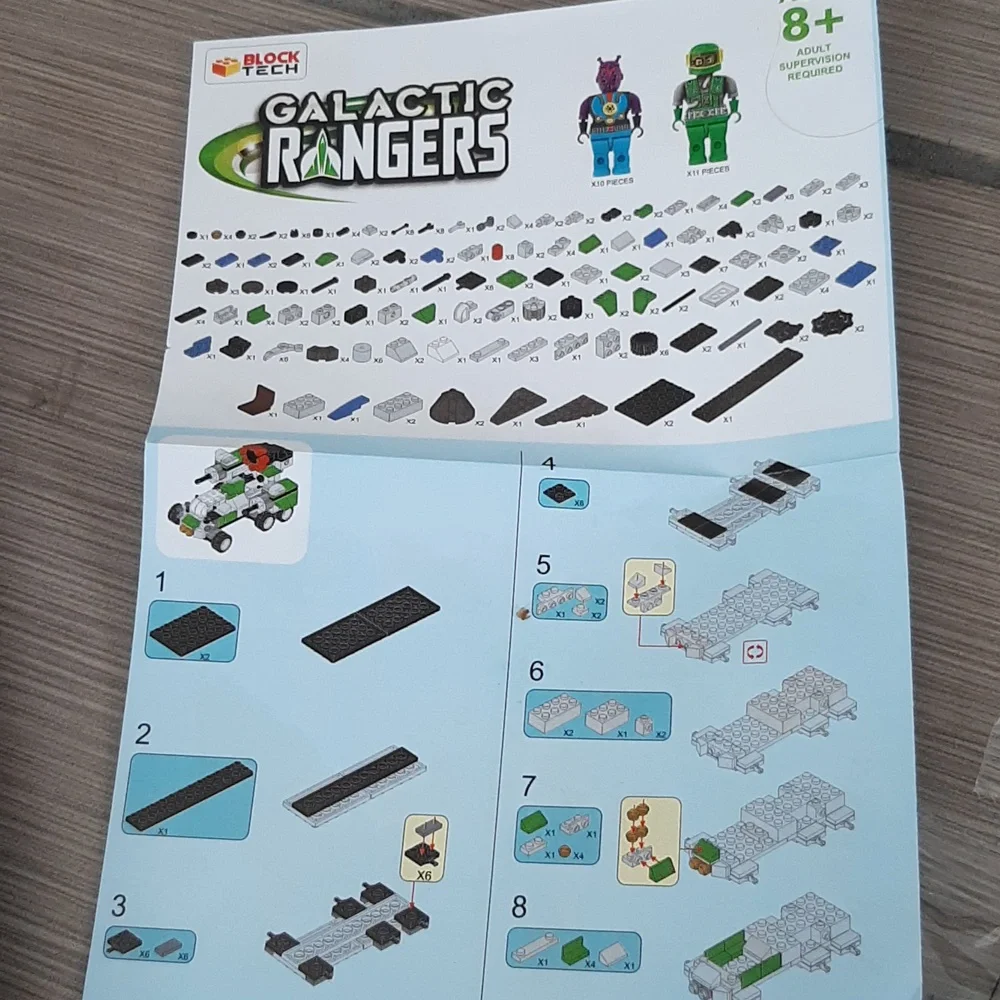 Block Tech Galactic Rangers Building Set - Picture 6 of 6